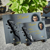 Plaque funéraire guitariste 18 Plaquedeces.fr